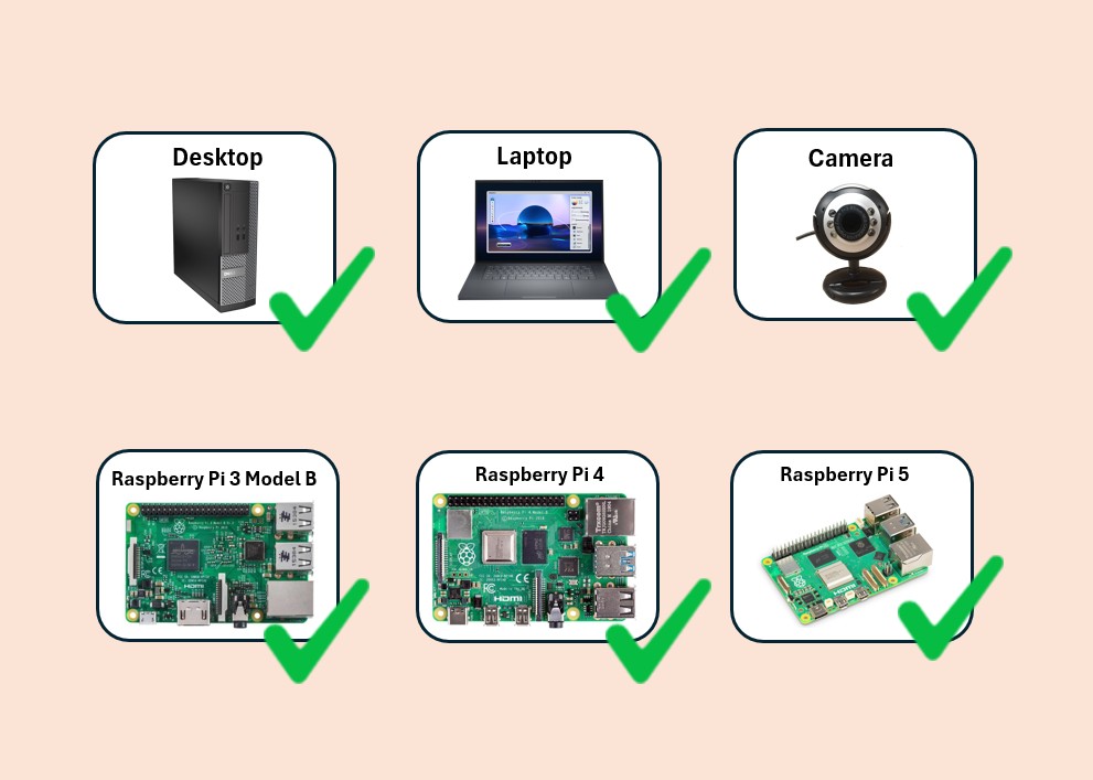 Unused laptops and PCs ready to be donated